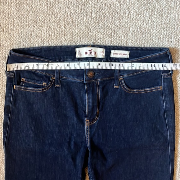 Hollister Low Rise Super Skinny Jeans - Size 7L - Picture 6 of 7